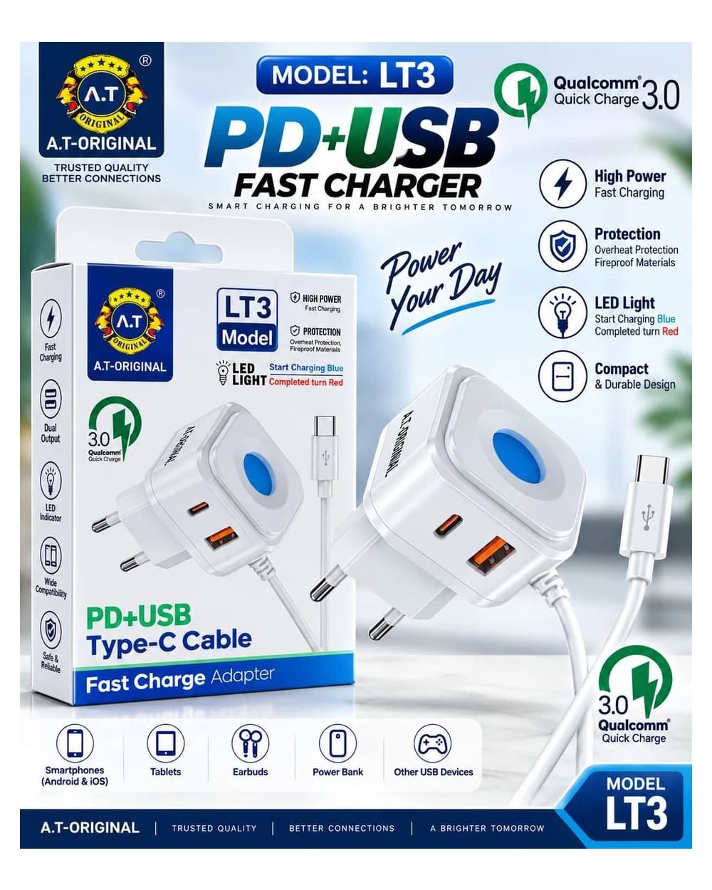 LT3 — PD+USB FAST CHARGER