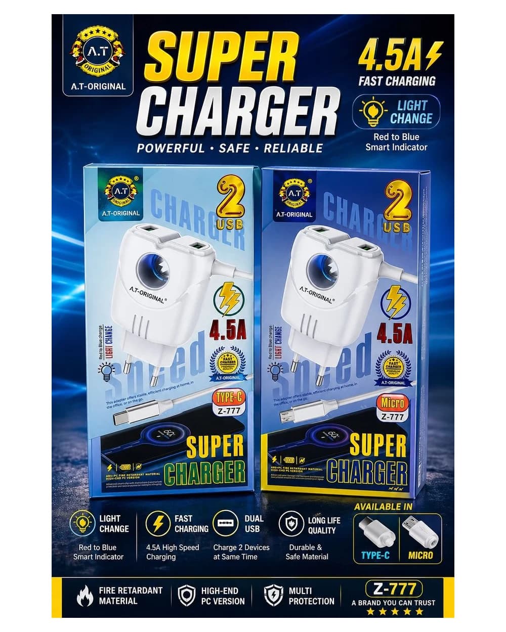 AT ORIGINAL - Super Charger (Z-777) — SUPER CHARGER